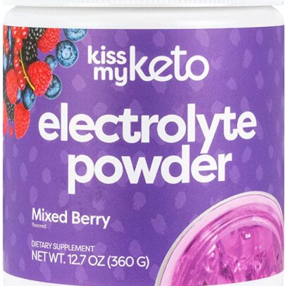 KISS MY KETO: Mixed Berry Electrolyte Powder
