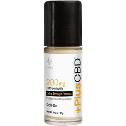 CV SCIENCES: Plus CBD Roll On 200Mg Extra Strength Formula