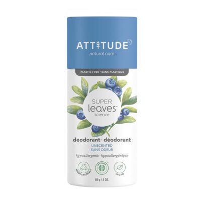 ATTITUDE: Super Leaves Unscented Deodorant