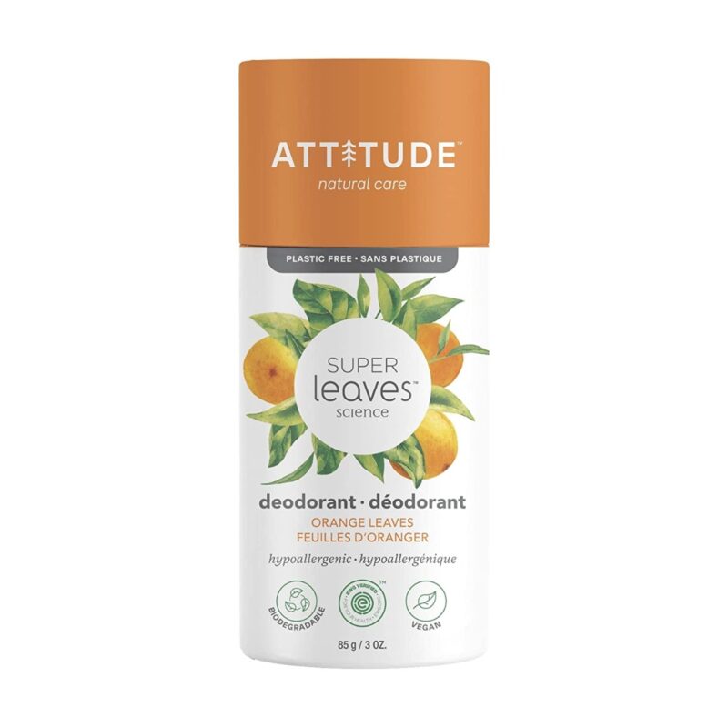 ATTITUDE: Super Leaves Orange Leaves Deodorant