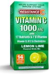RESISTANCE C: Vitamin C Lemon Lime 14 Stick Packs