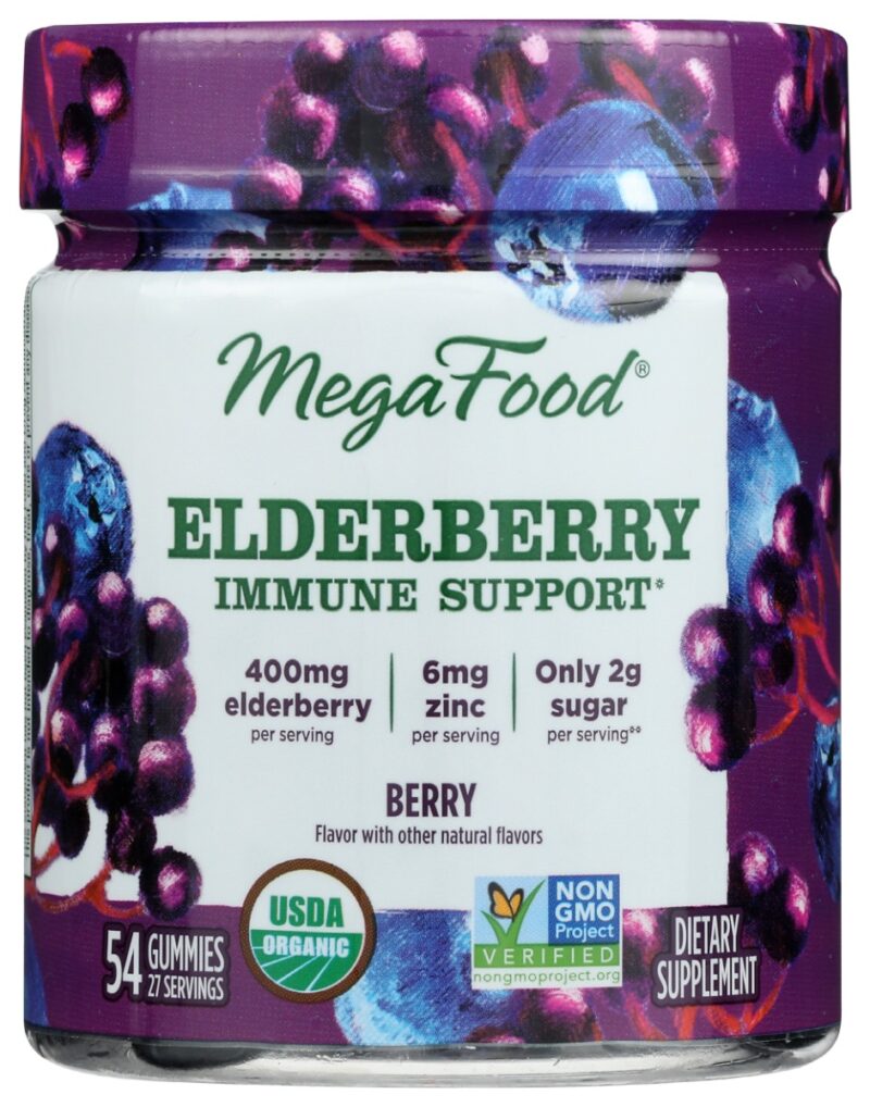 MEGAFOOD: Elderberry Immune Support Gummies
