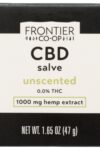 FRONTIER COOP: Salve Cbd Unscentd 1000Mg