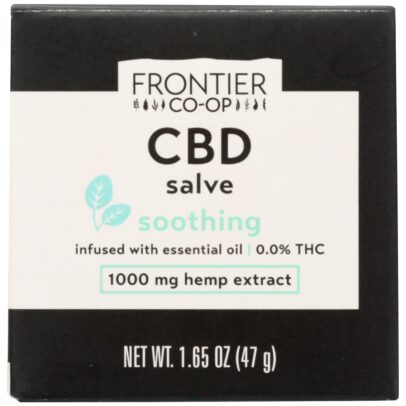 FRONTIER COOP: Salve Cbd Soothing 1000Mg
