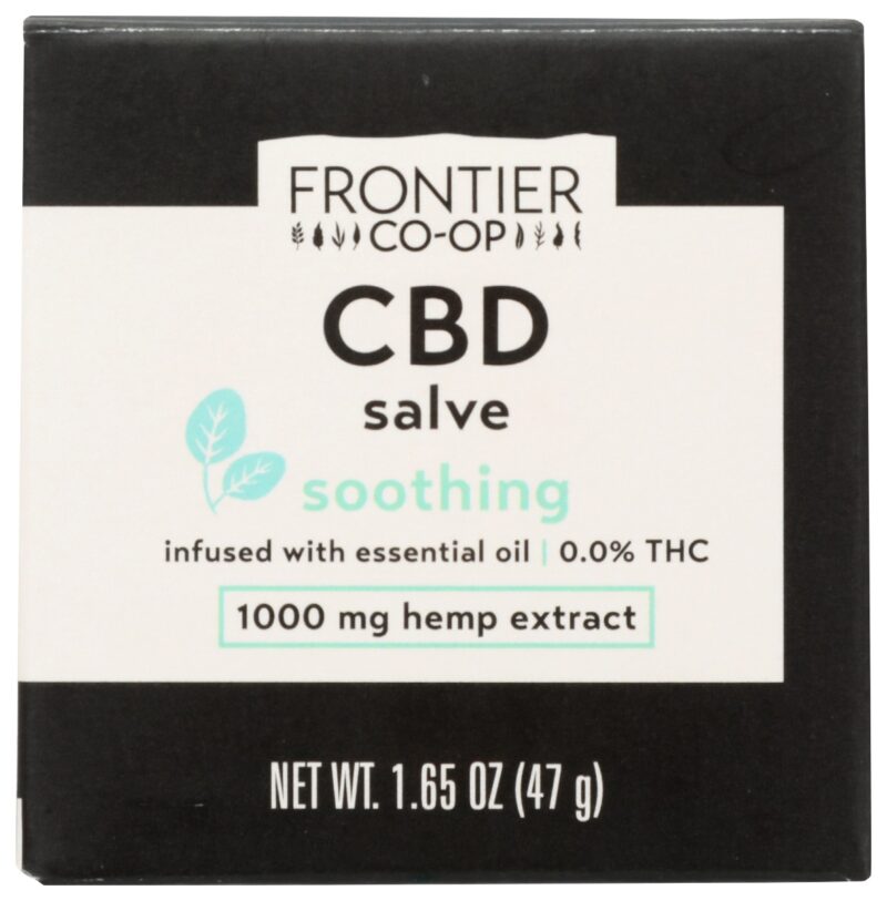 FRONTIER COOP: Salve Cbd Soothing 1000Mg