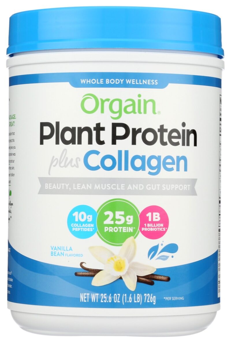 ORGAIN: Plant Protein Plus Collagen Vanilla