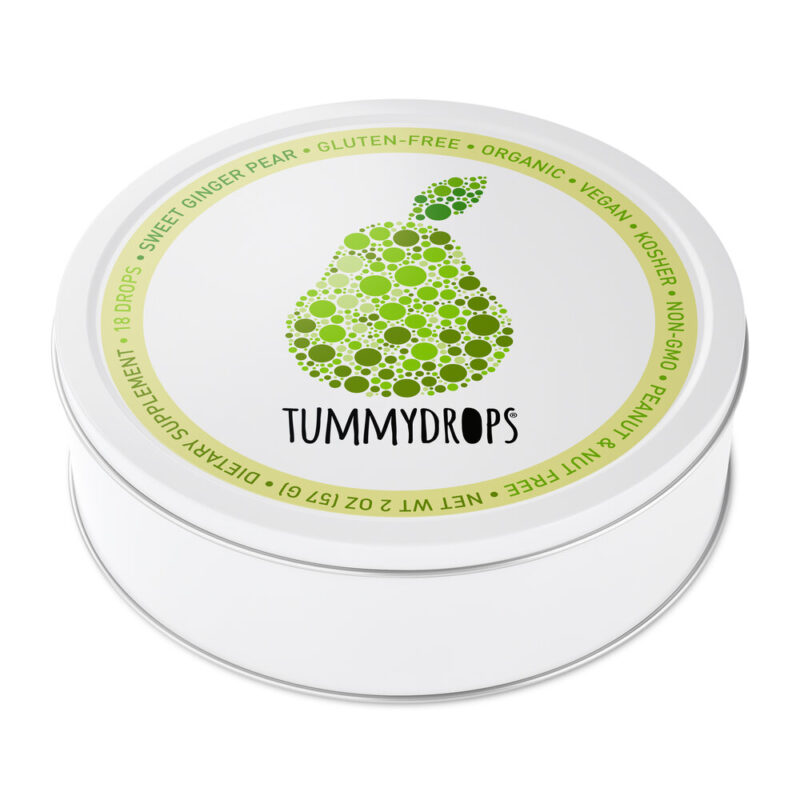 TUMMYDROPS: Organic Sweet Ginger Pear