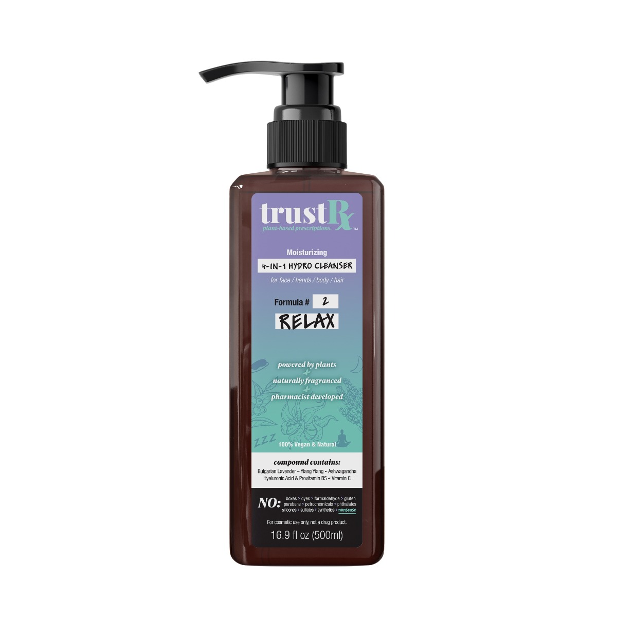 TRUSTRX: Relax 4 in 1 Hydro Cleanser