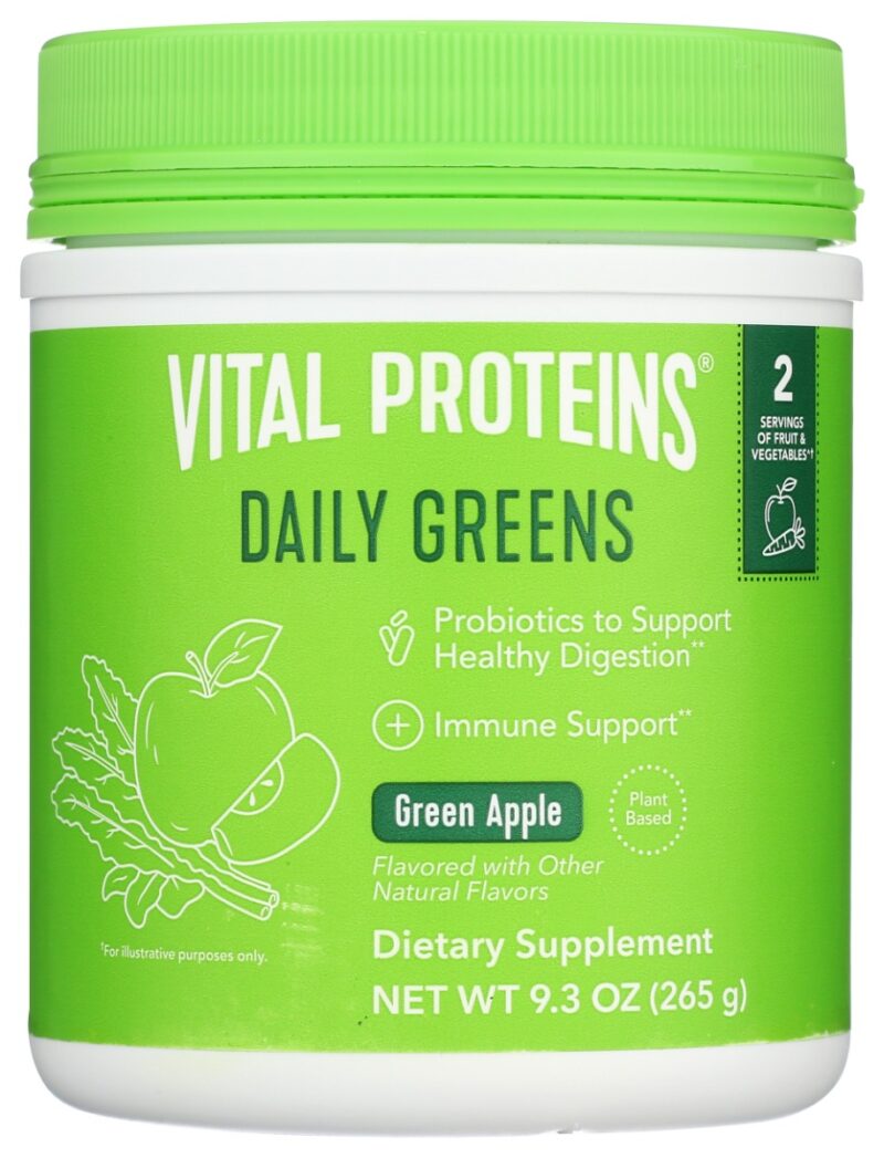 VITAL PROTEINS: Daily Greens Green Apple